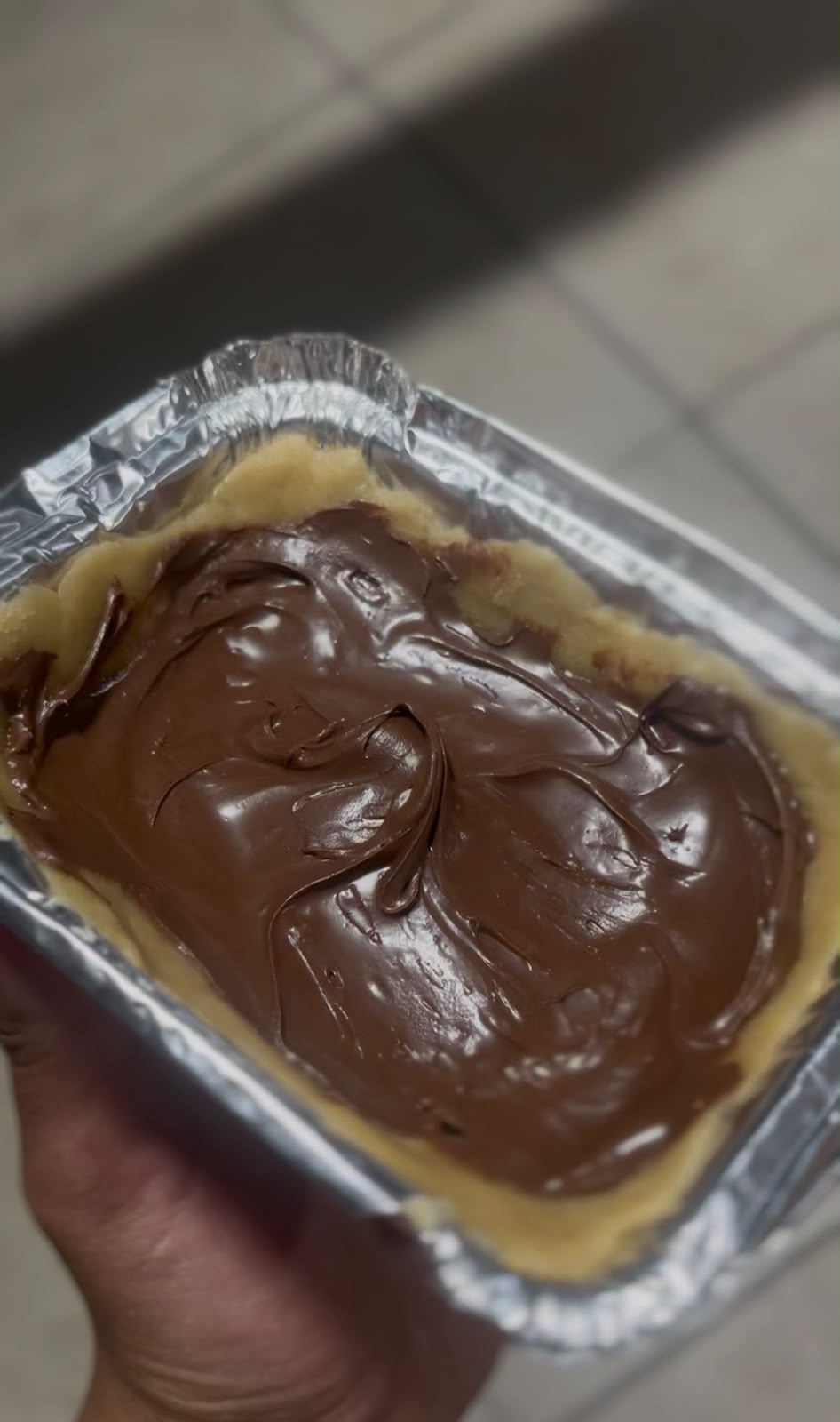 Tortinha de Nutella